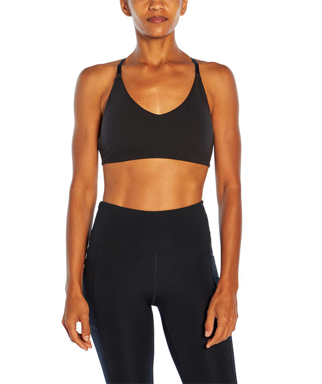 Jessica Simpson Sportswear Women Allie Medium Impact Sports Bra